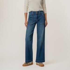 Kut from the Kloth Jodi High Rise Straight Leg Size 1818 / Humanitarian W/Medium